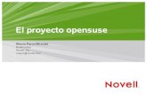 El proyecto openSUSE