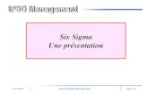 IPSO Mgmt Présentation 6 Sigma