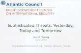 Jason Healy - Atlantic Council - Keynote Address: The sophisticated threat – yesterday, today and tomorrow