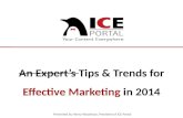 Ice portal hsmai trends for 2014