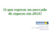 Palestra do Meio-Dia “O mercado segurador brasileiro em 2013 e perspectivas para 2014”- Francisco Galiza.