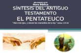Síntesis del antiguo testamento - Pentateuco 3