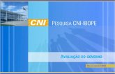 Apresentação CNI IBope - Aprovação Governo | Dezembro 2012 - apresentacao