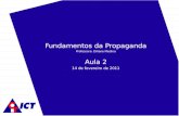 ICT - Fundamentos da Propaganda: aula 2