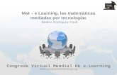 Mat – e-learning, las matemáticas mediadas por tecnologías