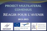 Comenius reagir pour l avenir_2013-2015