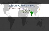 incredible india and environmental concerns