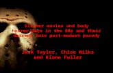 Slasher movies and body horror