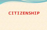 Citizenship and Suffrage