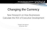Changing the Currency: New Research on How Businesses Calculate the ROI of Executive Development
