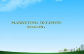 Marketing  decision making 2009 ppt @ bec doms bagalkot mba