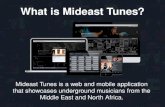 Mideast Tunes' Presentation at Music Startups Demo, Dubai Music Week