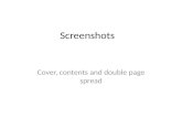 Screenshots cover, contents and dps