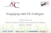 Engaging with FE colleges | StreetGames National Conference 2013