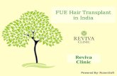 Reviva FUE Hair Transplant Clinic in India