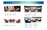 Haoyuan Outdoor Furniture Hot Sell Products Catalog