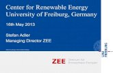 Center for Renewable Energy - University of Freiburg