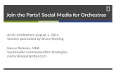 Social Media for Orchestras