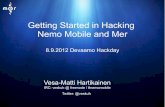 Getting Started in Hacking Nemo Mobile and Mer