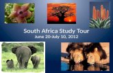 South africa study tour