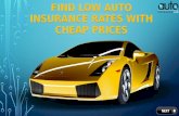 Get The Most Beneficial Cheapest Insurance Rates Autos With Full Coverage