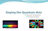 Doping the quantum dots