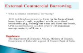 external commercial borrowing