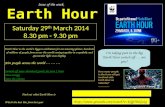 Earth hour issue of the week and active tutorial 2014
