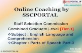 Online coaching-ssc-cgl-tier-1-english-language-parts-speech-part-3