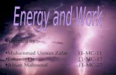 Energy and work