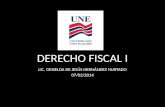 Derecho Fiscal I.