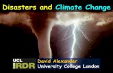 Disasters and Climate Change