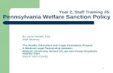 Welfare Sanctions