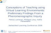 Conceptions of teaching and learning: Findings from a Phenomenohraphic inquiry