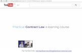 Contract law and contract law risk management