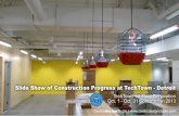 Construction Progress for TechTown 1st Floor Renovation | Oct 1 - Oct 31