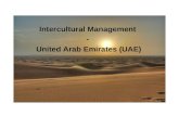 United Arab Emirates - Intercultural Management