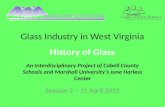 Cabell County Glass Project 02 - History of Glass