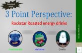 Three-Point Perspective on Rockstar Roasted Energy Drink -- Insight from a Food Scientist, Marketeer and QA