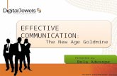 Effective communication and Presentation