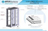 AFCO's Customer Specific Solutions