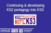 Continuing and developing KS2 pedagogy into KS3
