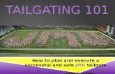 Tailgating 101 assignment 3