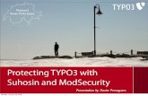 Protecting TYPO3 With Suhosin And Modsecurity