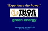 Thor power green overview 131210