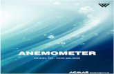 Anemometer by ACMAS Technologies Pvt Ltd.