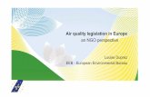 Louise Duprez - (Legislació sobre qualitat de l’aire a Europa – des del punt de vista de les ONG)