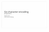 Go character encoding