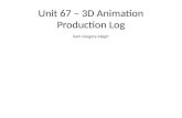 Unit 67 – 3d animation production log