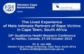 The Lived Experience of Male Intimate Partners of Rape Victims